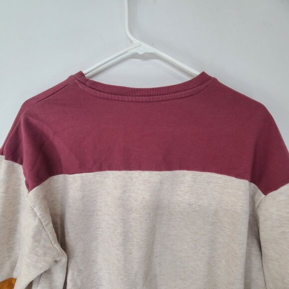 Atari Big Logo Striped Crewneck Sweatshirt Women Multicolored Size Medium - Picture 5 of 6